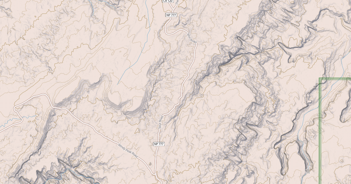 Map preview of BLM National GTLF Public Motorized Roads 3fed22c2-1bce-48e7-bfbe-9e33c71e832b