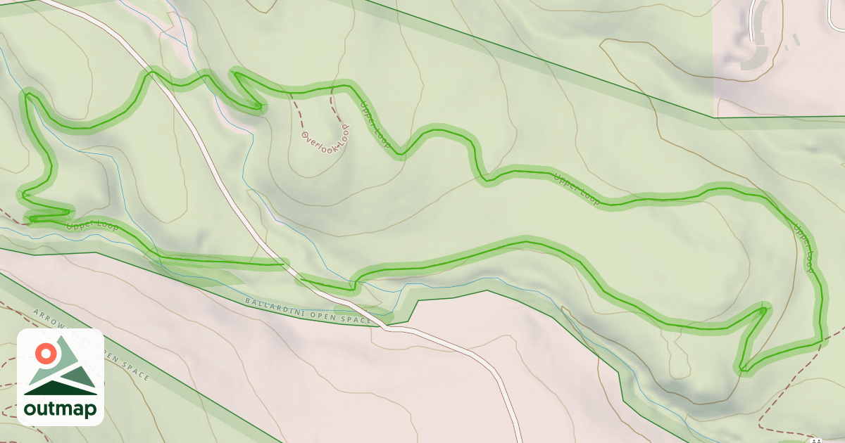 Map of Upper Loop