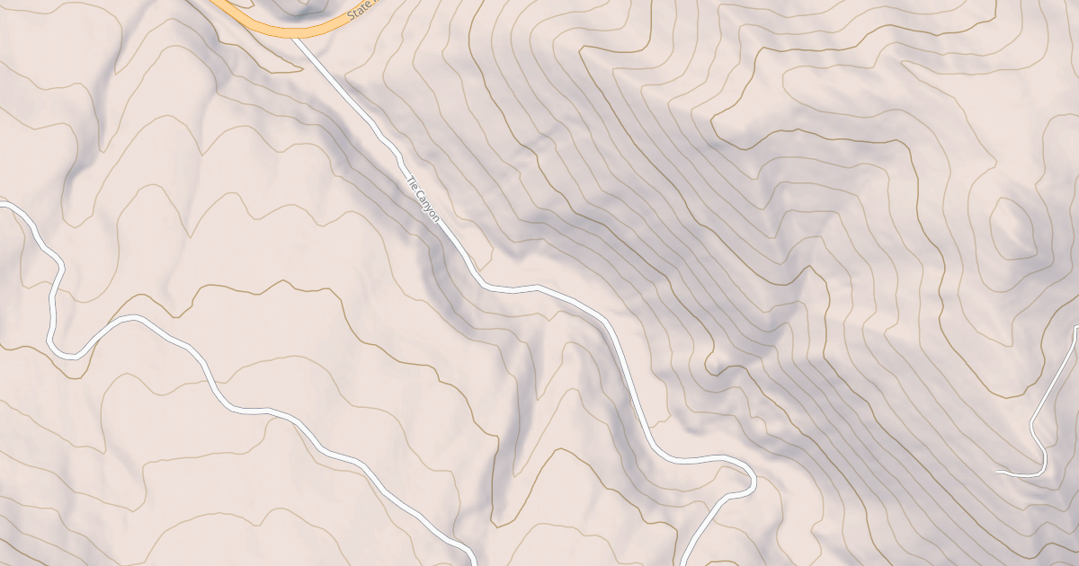 Map preview of TIE CANYON