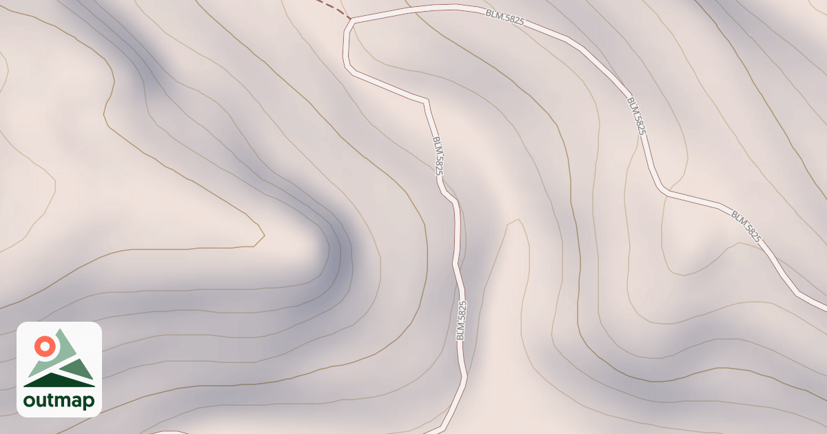 Map of BLM National GTLF Public Motorized Roads 184ce724-c36b-4e53-ae21-3e78417effa6
