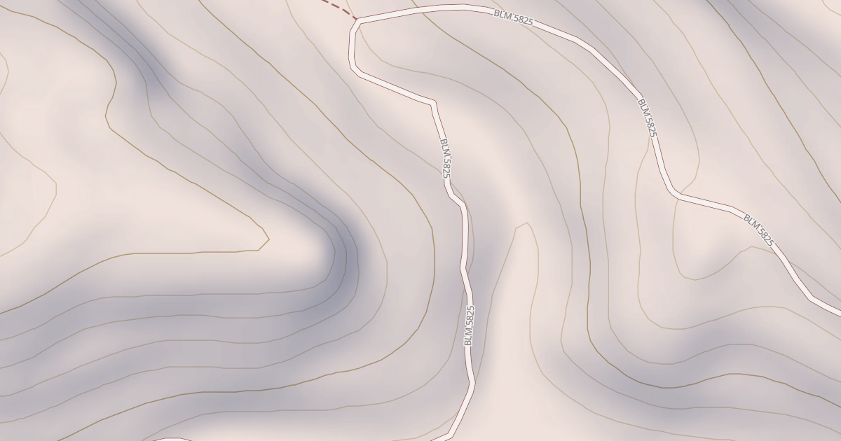 Map preview of BLM National GTLF Public Motorized Roads 184ce724-c36b-4e53-ae21-3e78417effa6
