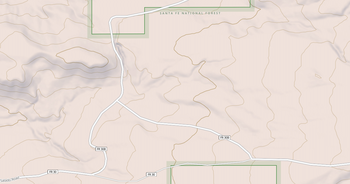 Map preview of USFS Motor Vehicle Use Map Roads {19980FFD-6DEE-4549-AB14-38859DC18898}