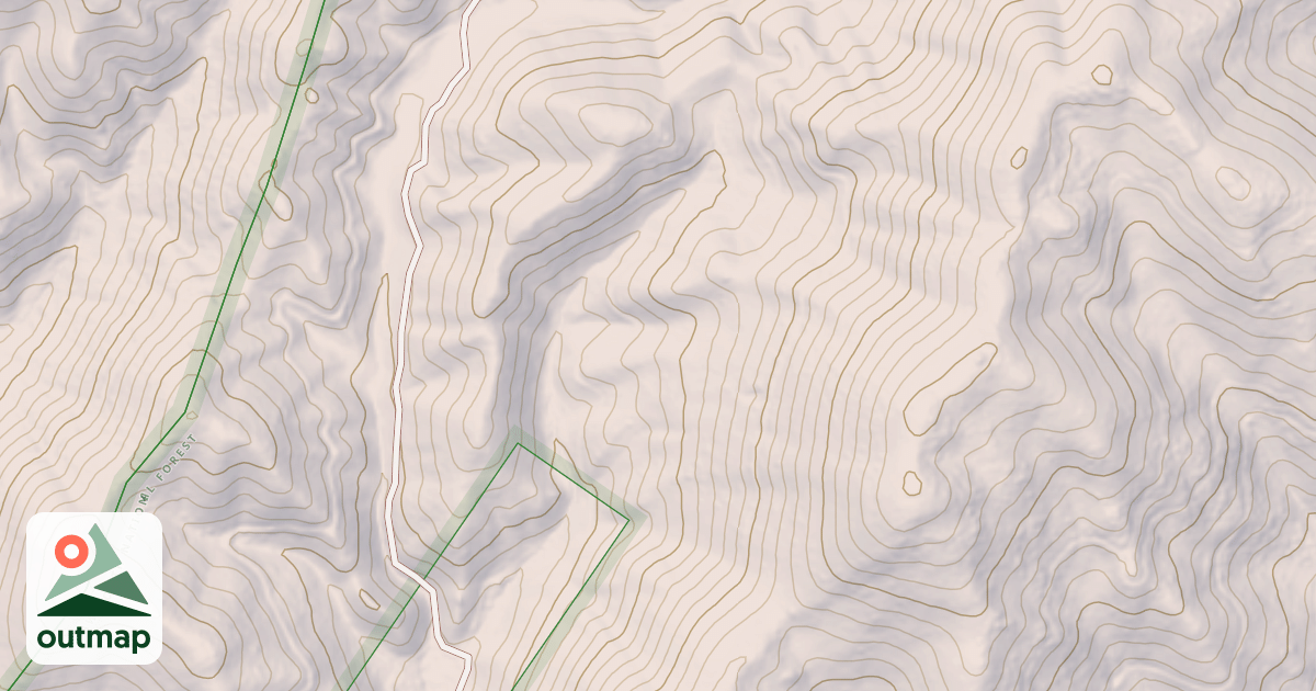 Map of MARSH CREEK SPUR E