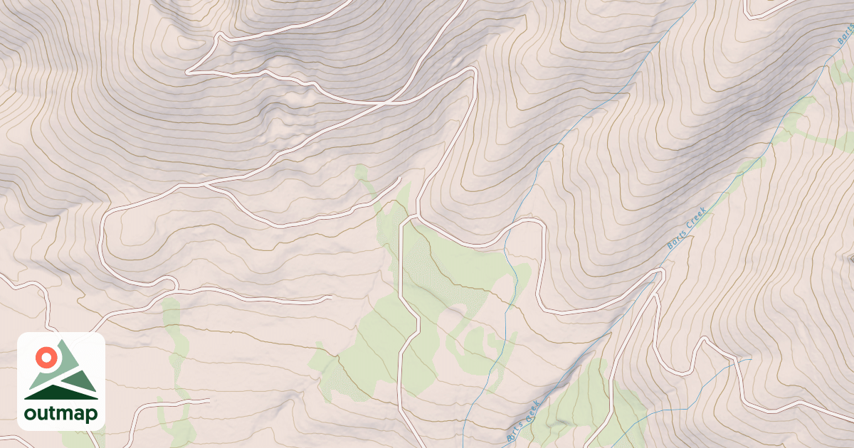 Map of BUNKER HILL