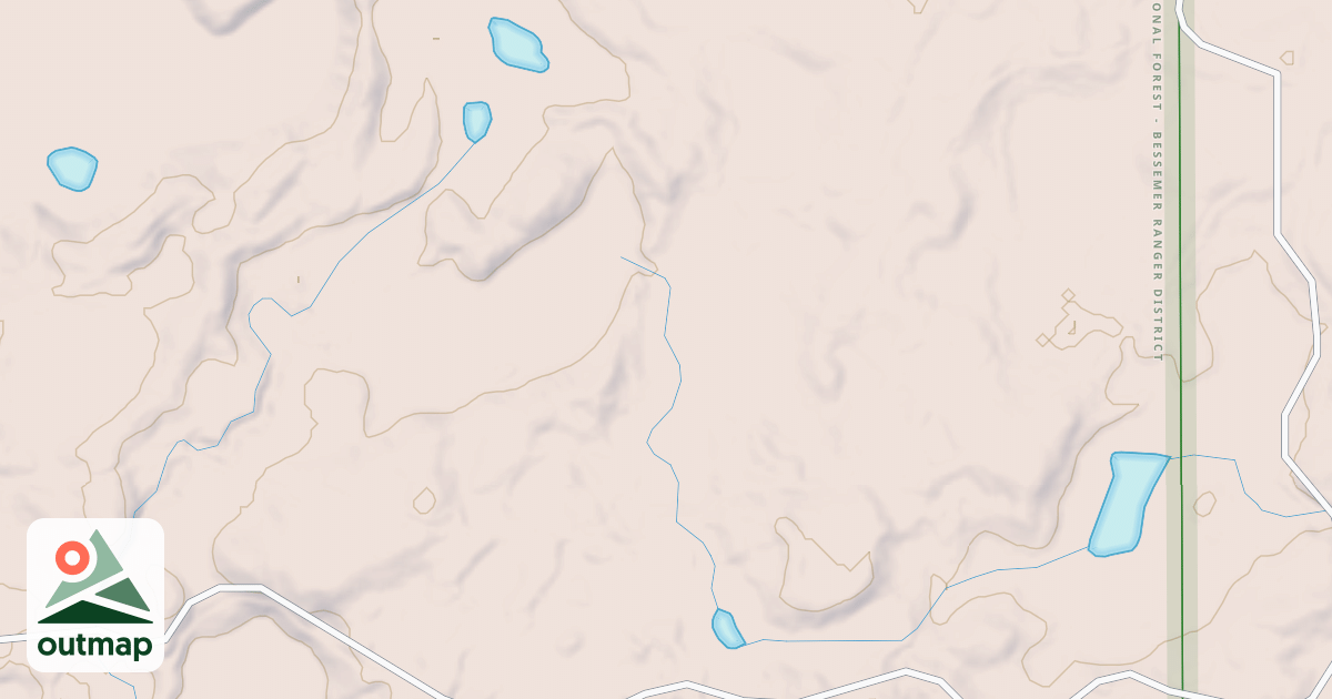 Map of USFS Motor Vehicle Use Map Trails 24412