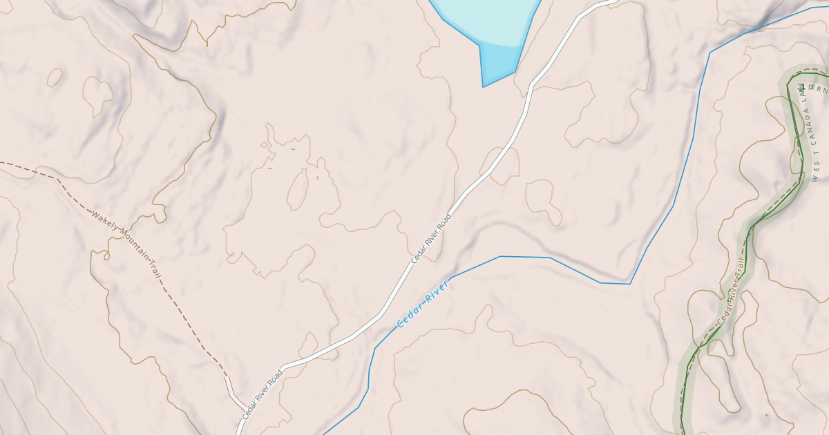 Map preview of Northville-Placid Trail