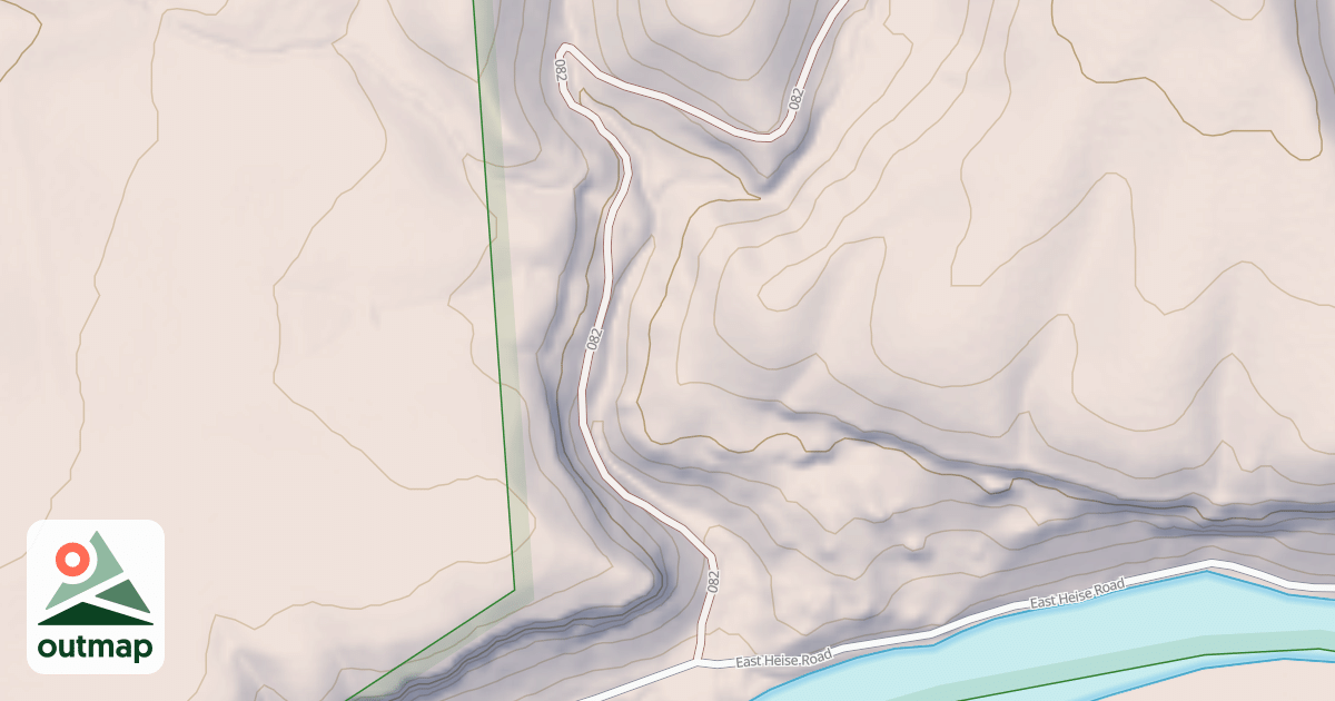 Map of Wolverine Creek