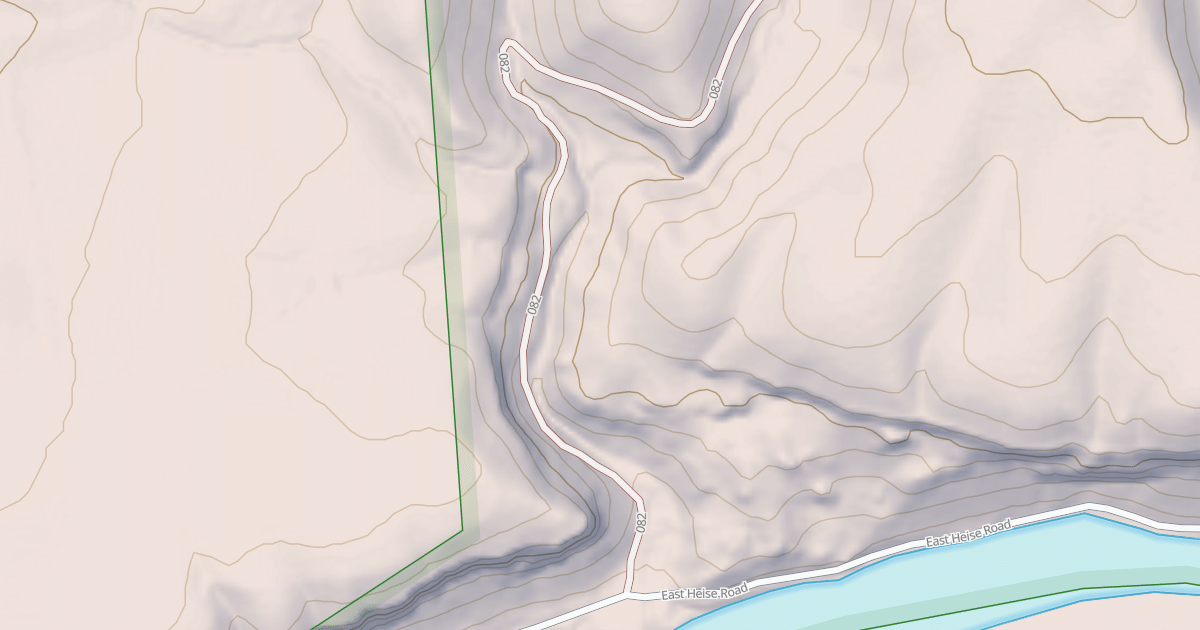 Map preview of Wolverine Creek