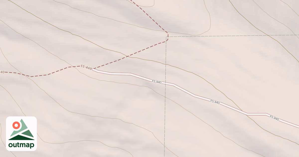 Map of Bear Canyon
