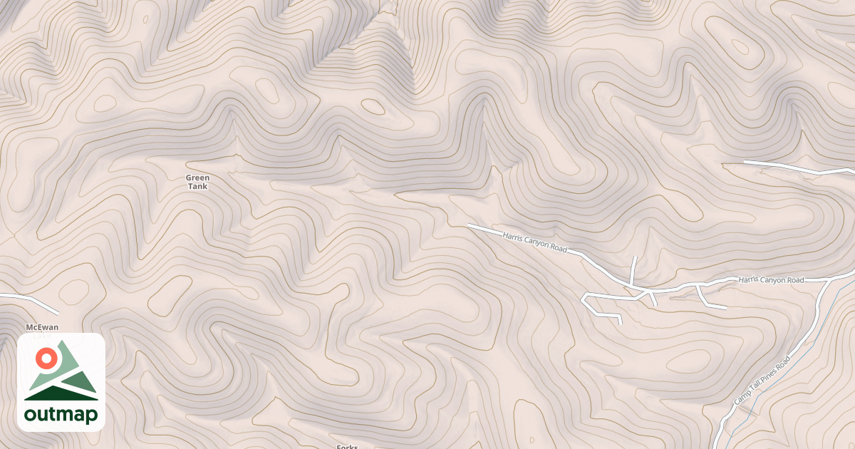 Map of CHARLIE HARRIS