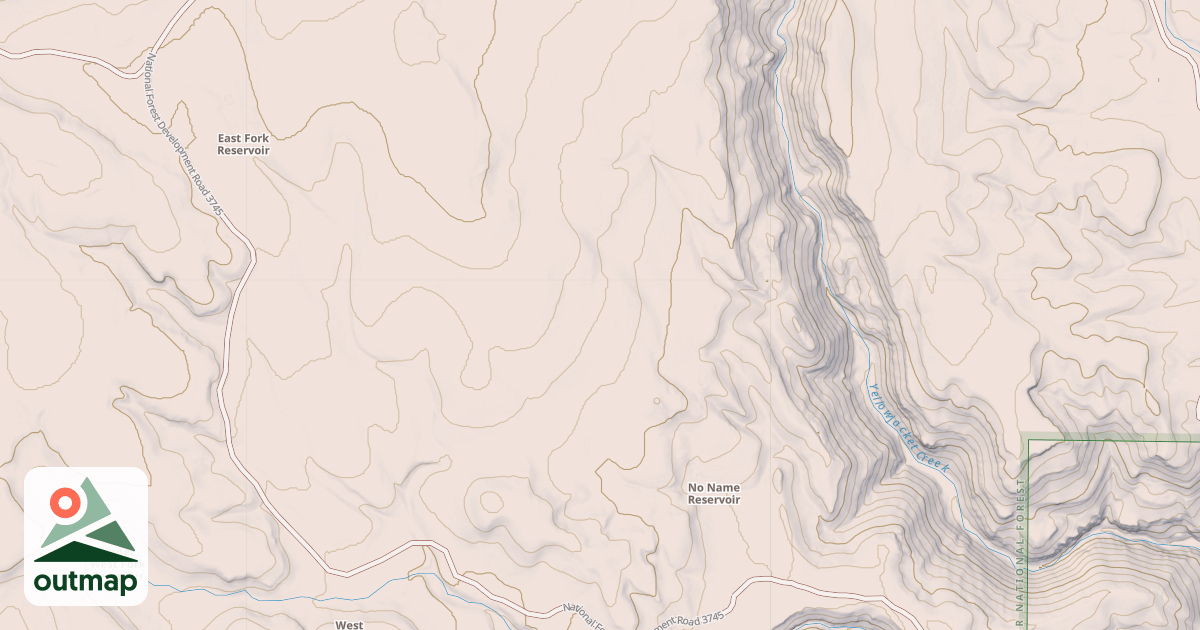 Map of USFS National Forest System Roads {243A08E1-CCD3-4C5F-B198-E75C75B673E5}