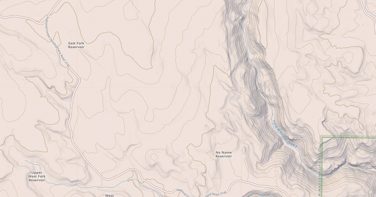 Map preview of USFS National Forest System Roads {243A08E1-CCD3-4C5F-B198-E75C75B673E5}