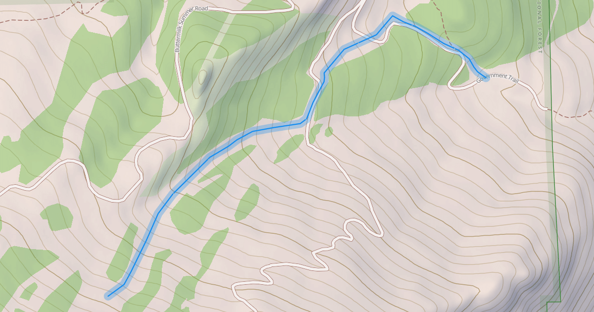 Map preview of Buckskin