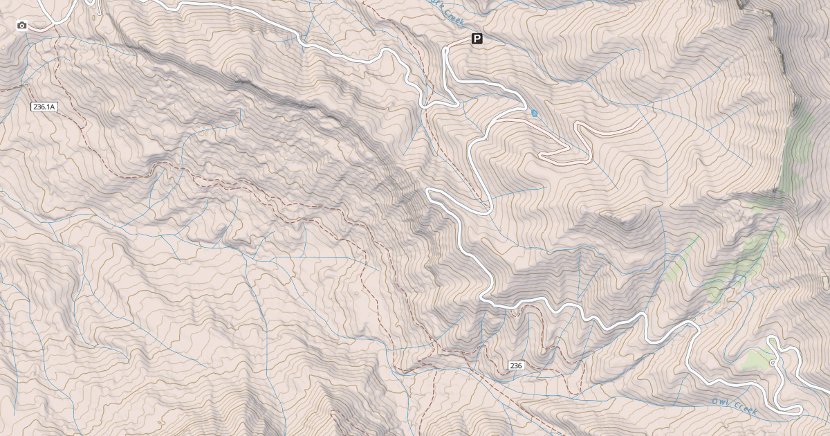 Map preview of USFS Motor Vehicle Use Map Trails 5311