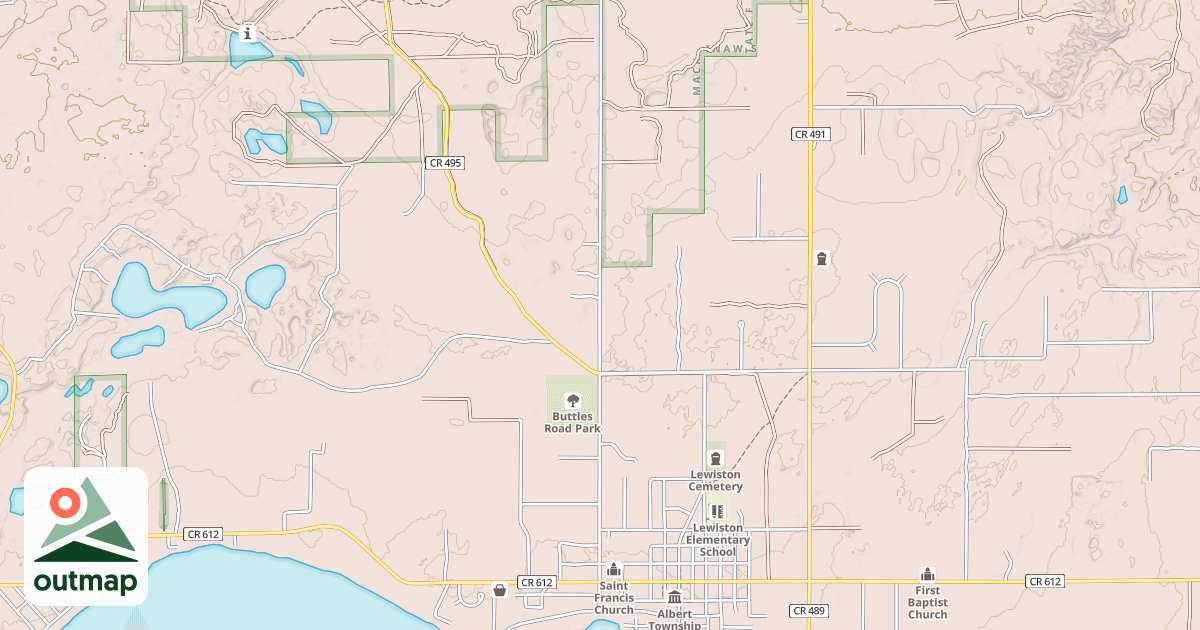 Map of Lp448