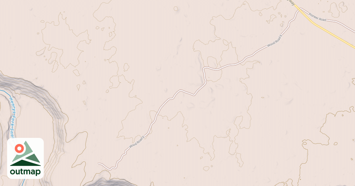Map of WOOD ROAD 6