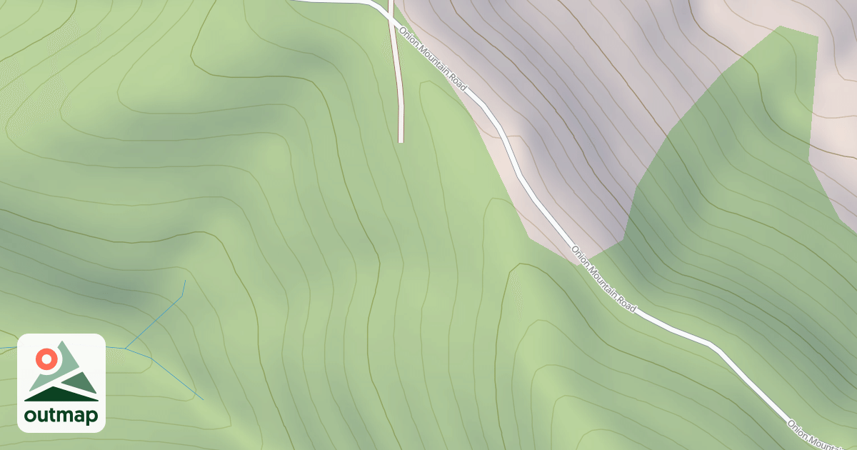Map of ONION MTN-E SPUR