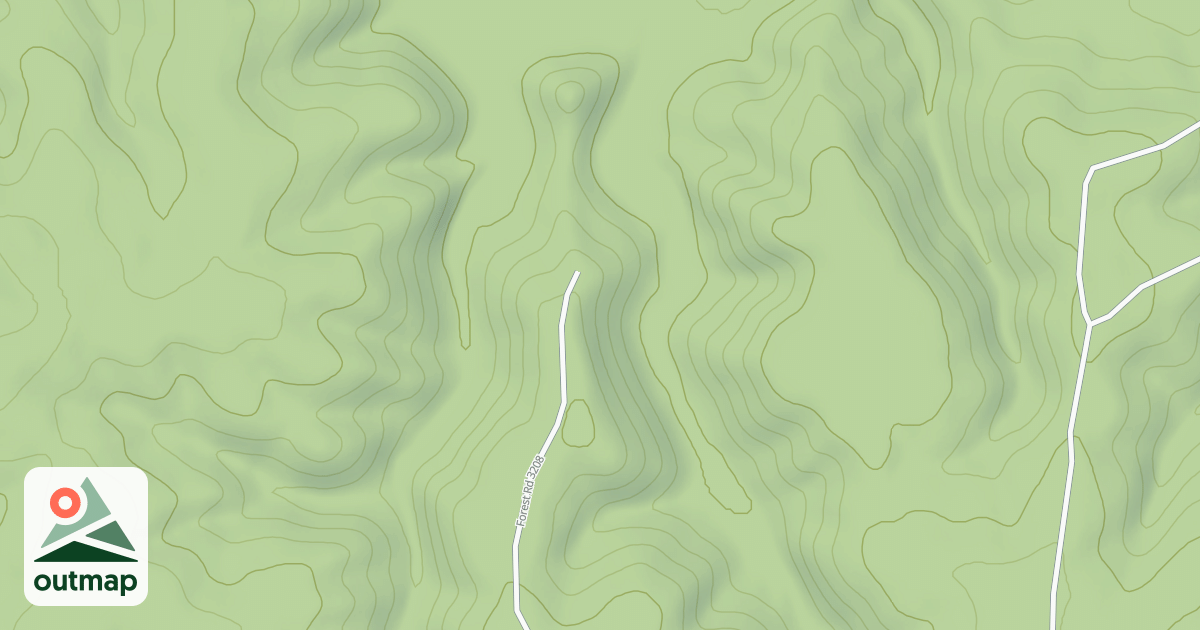 Map of SLUETER RIDGE