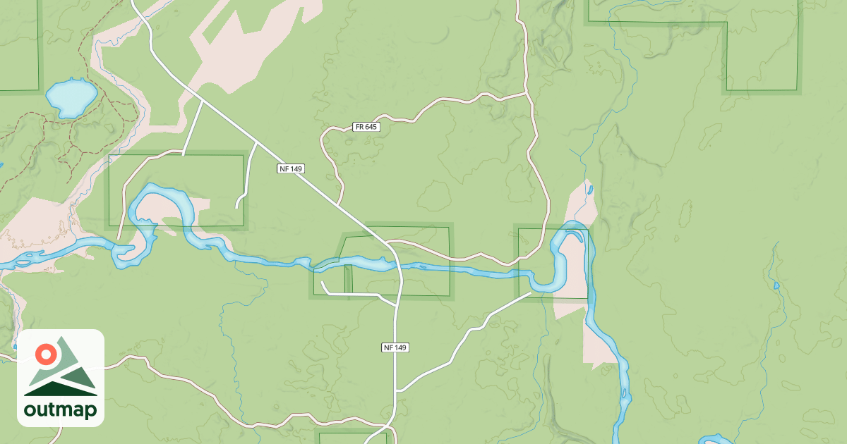 Map of Flambeau Atv 105