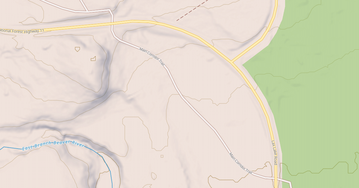 Map preview of Red Dot Trail