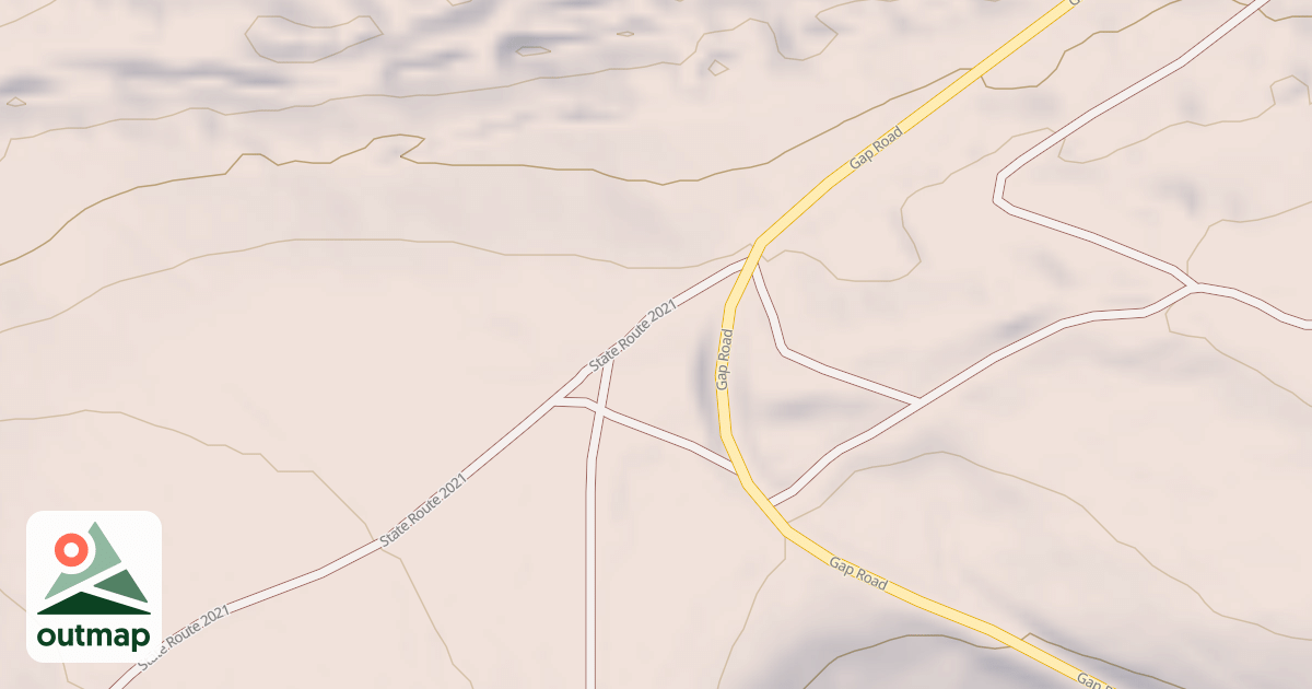 Map of Anthracite Outdoor Adventure Area Trails