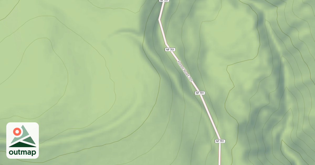 Map of USFS National Forest System Roads {B71D2109-9717-4E14-B6F5-05F75F930BCA}
