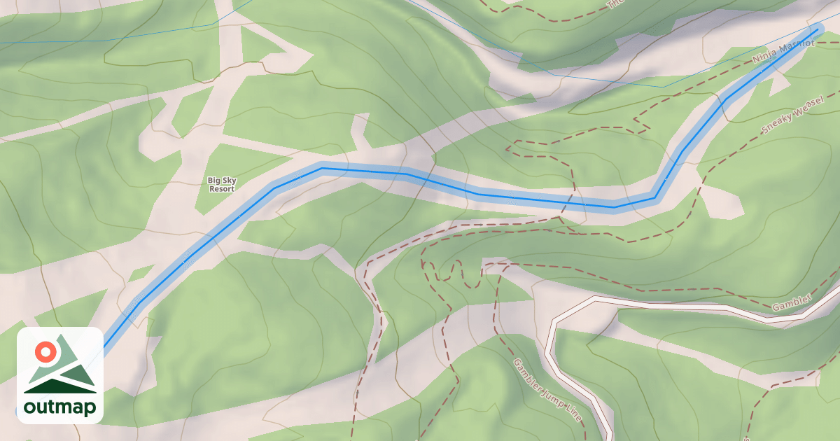 Map of Huntley Hollow