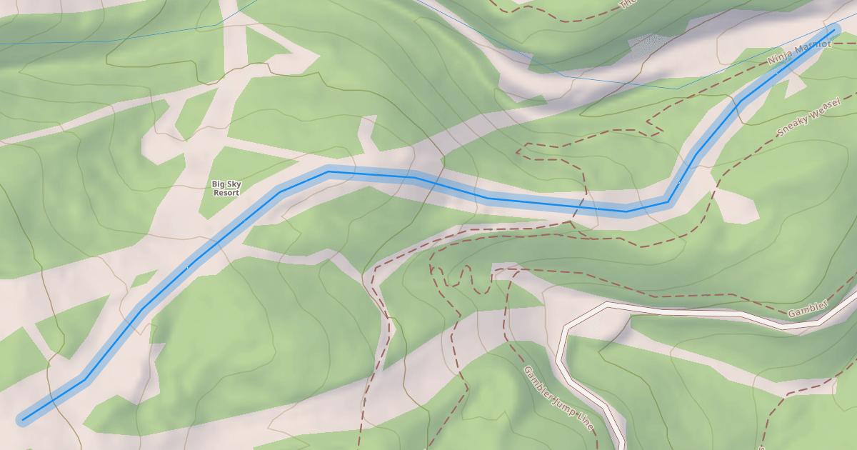 Map preview of Huntley Hollow