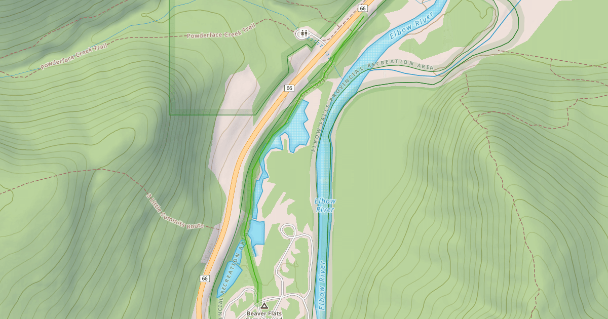 Map preview of Beaver Lodge Trail
