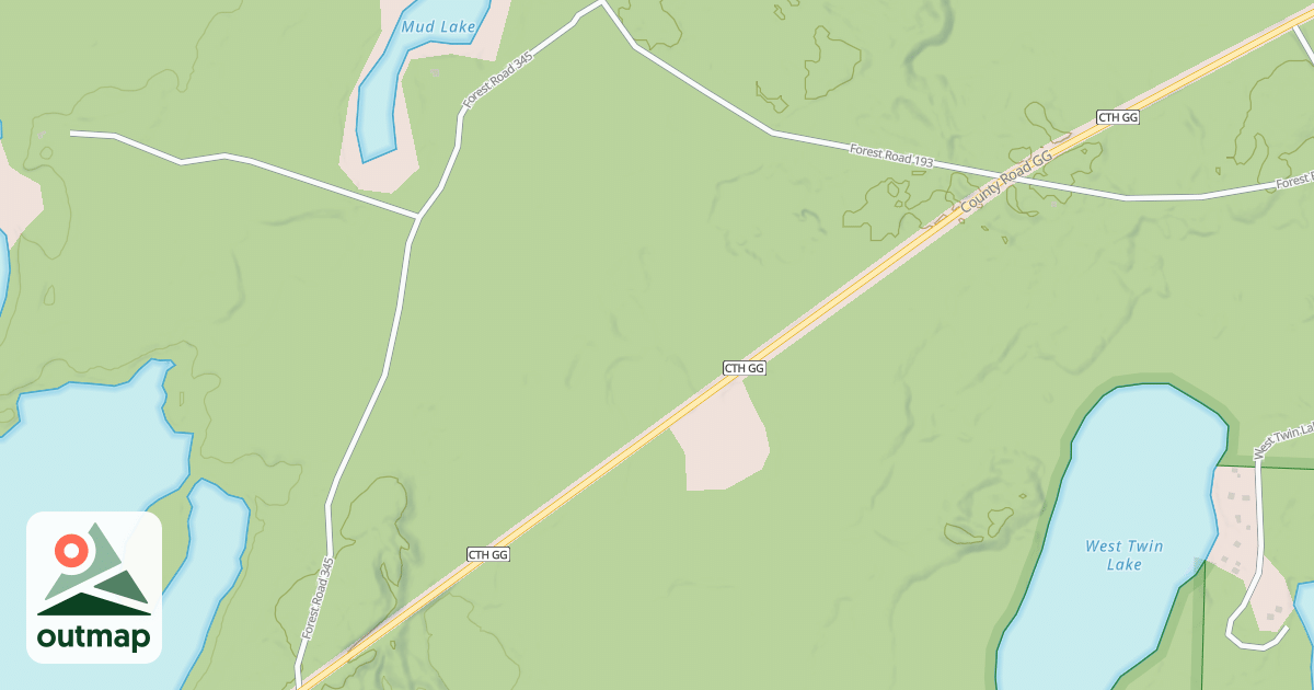 Map of USFS Motor Vehicle Use Map Trails 24712