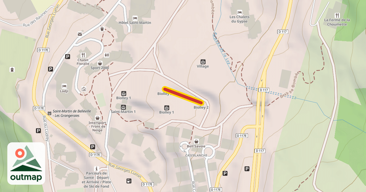 Map of Biolley 2