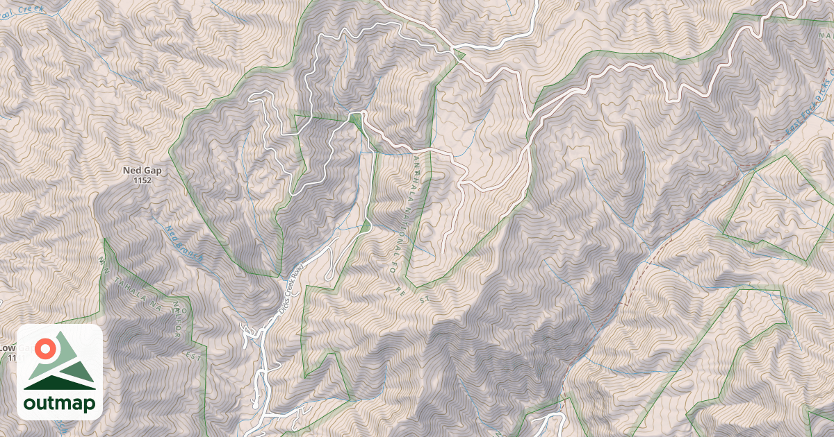 Map of SHUT IN GAP
