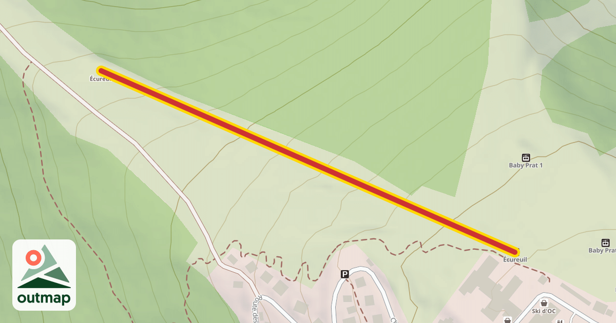 Map of Écureuil