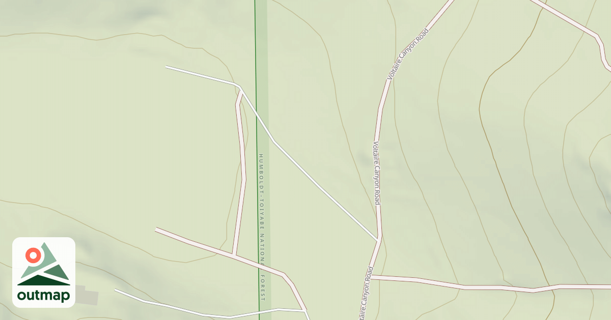 Map of DRY LAKE ROAD SPUR D