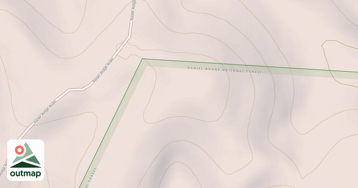 Map of RADER RD