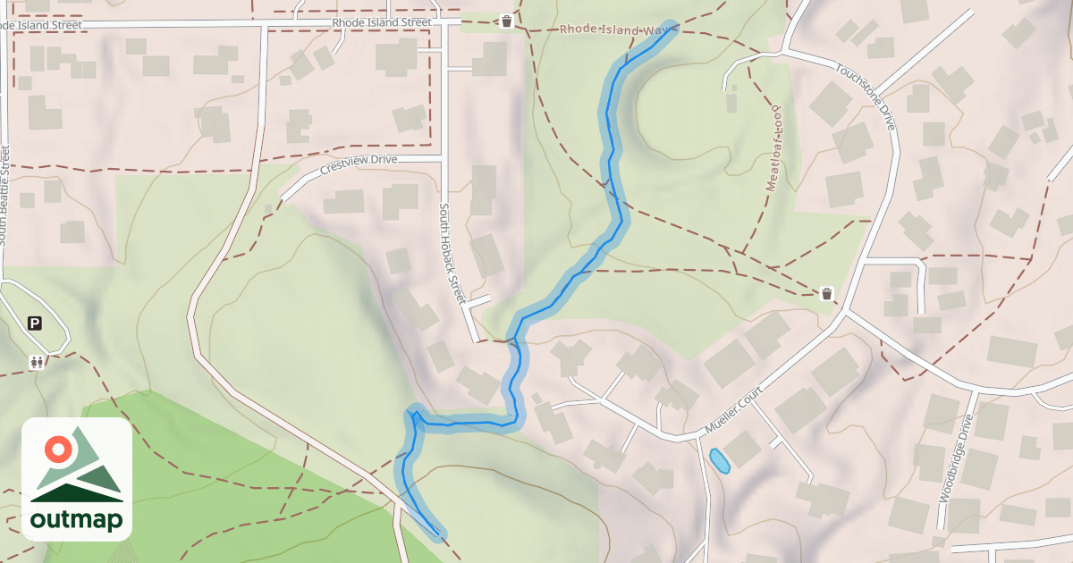 Map of Catch Up Trail