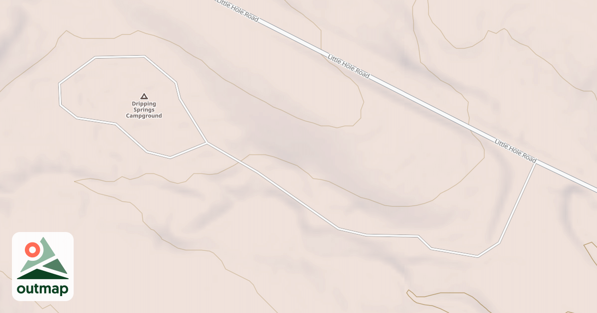 Map of DRIPPING SPRING C G