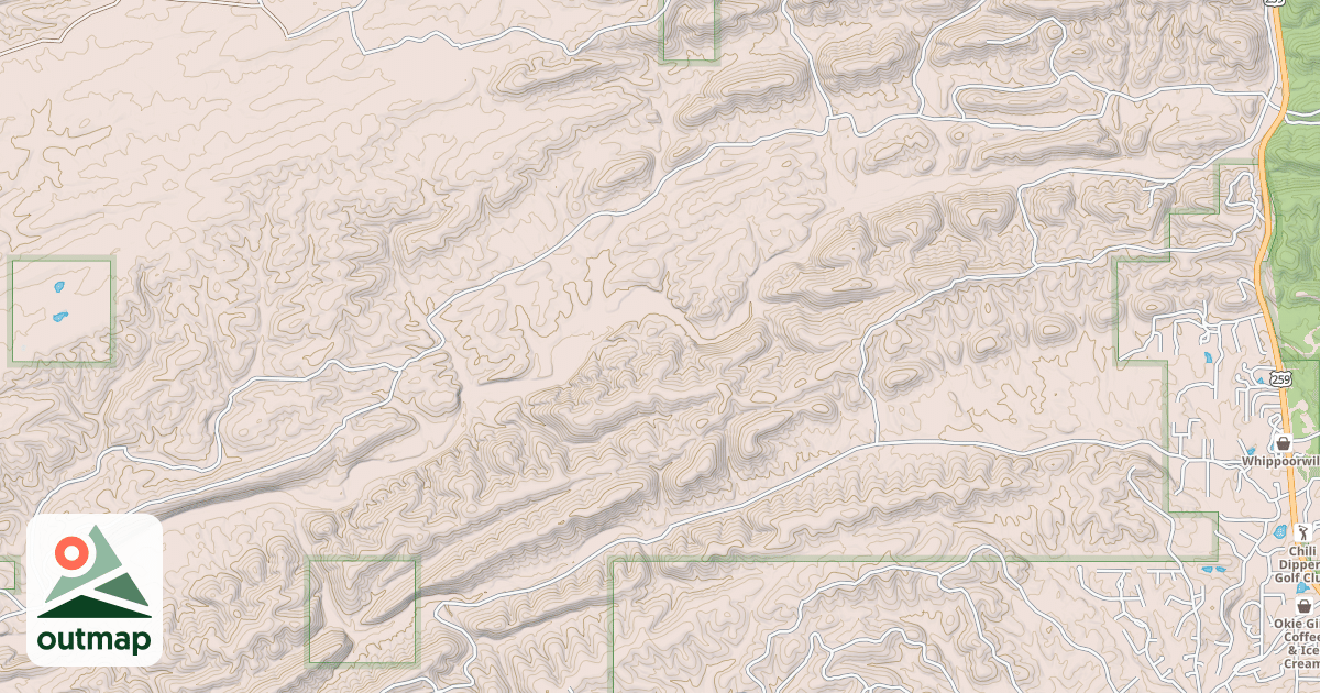 Map of CEDAR CREEK