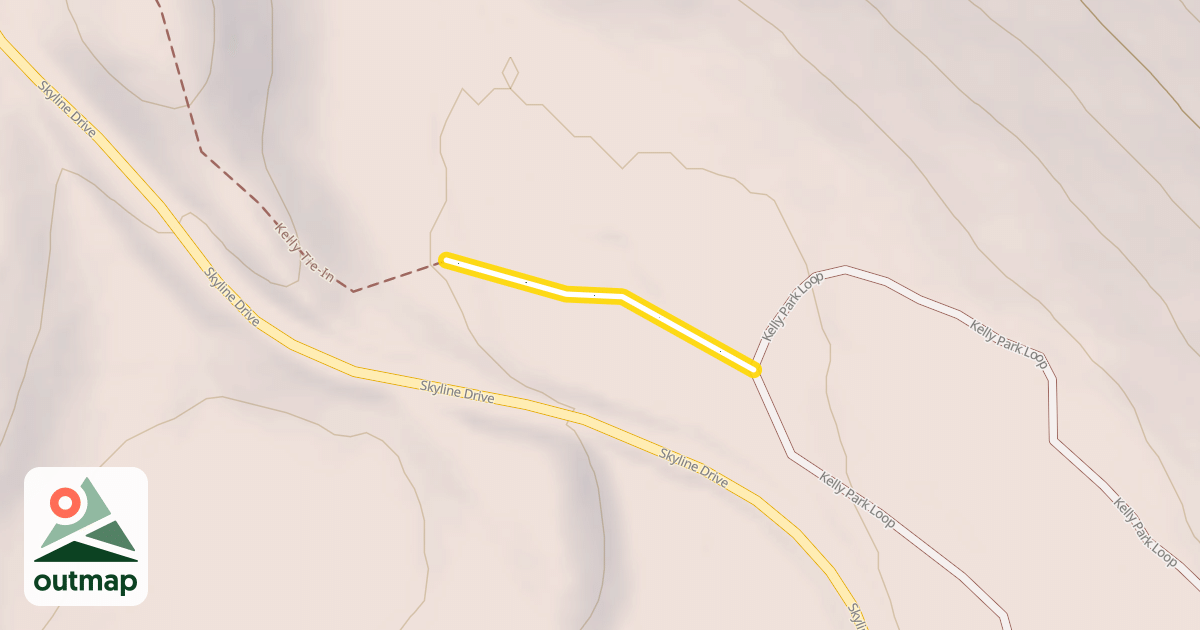 Map of Kelly Park Loop
