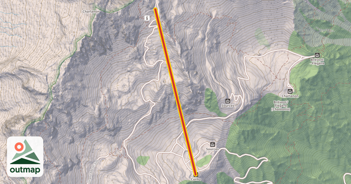Map of Cornu