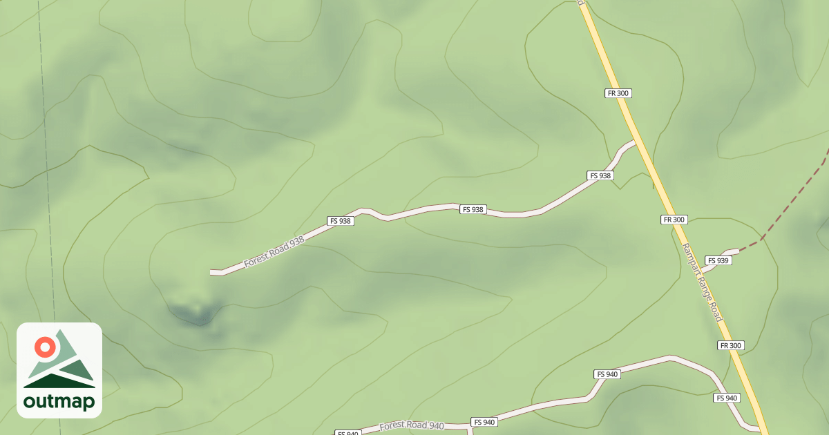 Map of 938