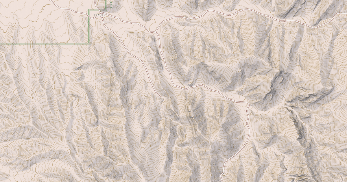 Map preview of FOOL CREEK