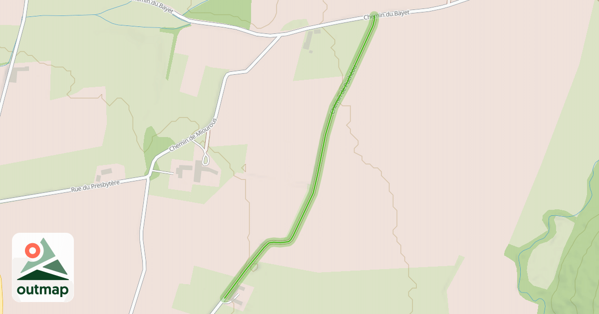 Map of Chemin de Puchéou