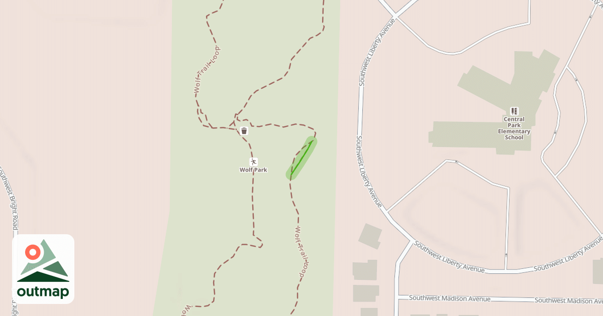 Map of Wolf Trail-Feature