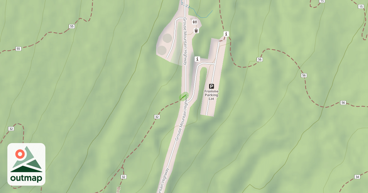 Map of Bobsled Spur