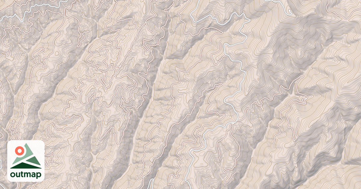 Map of MIDDLE RIDGE A