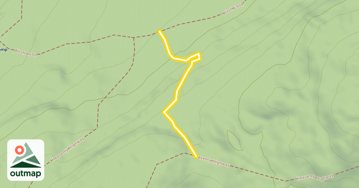 Map of Devil's Drop