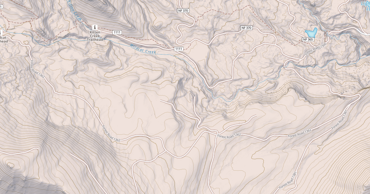 Map preview of RUSSELL RIDGE