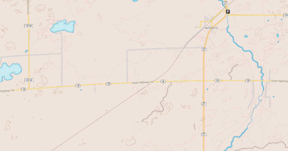 Map preview of Soo Line South: Aitkin