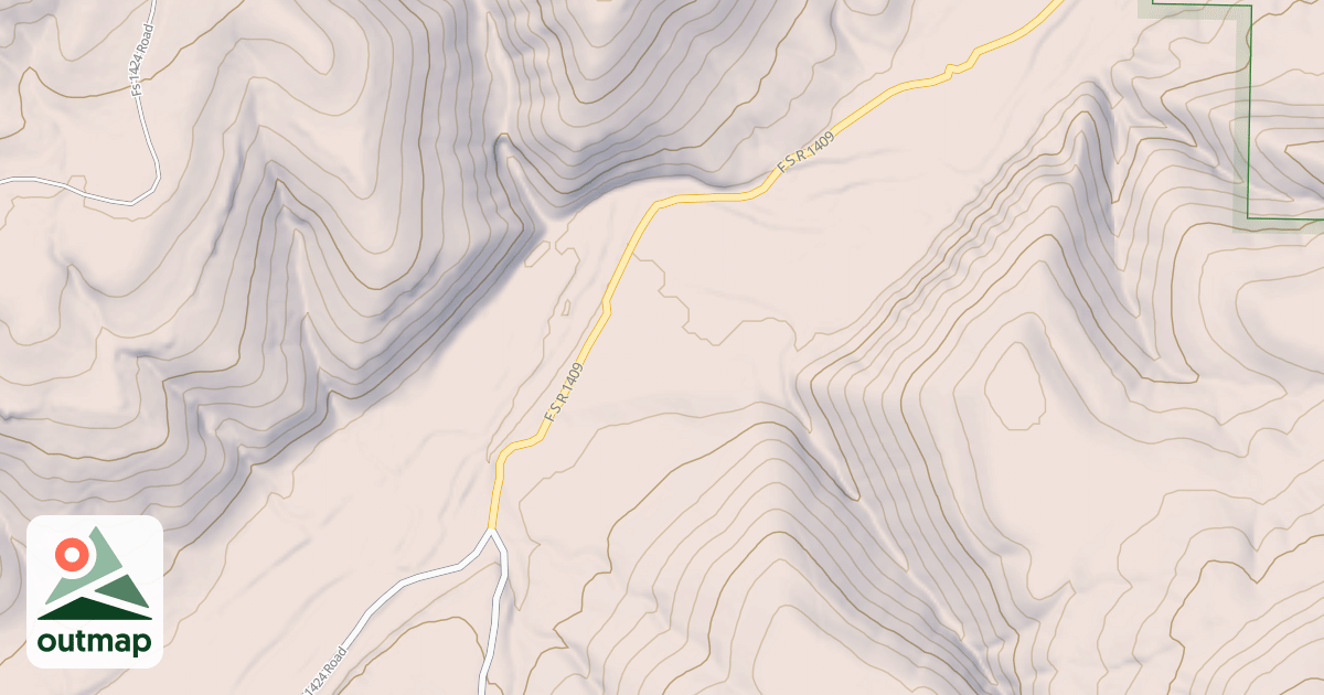 Map of MURRAY CREEK